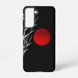 レッドサン白黒禅 SAMSUNG GALAXY S21ケース