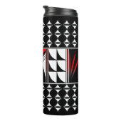 レッドサーマルタンブラーの南西フェザー恵み タンブラー (回転右)