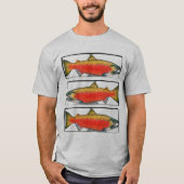レッドサーモントリオ Tシャツ (正面)