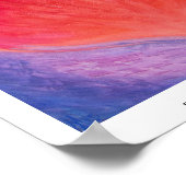 レッドシェル – 美しいカオス、11インチx 14インチシリーズ、#5 ポスター (角)