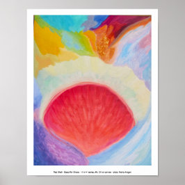 レッドシェル – 美しいカオス、11インチx 14インチシリーズ、#5 ポスター