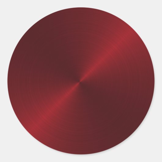 レッドシェン封筒用シール ラウンドシール (正面)