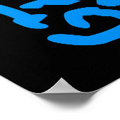 レッドシクロプスエイリアンファンキー – ネオンポップ・アートのアートモンスタ ポスター (角)