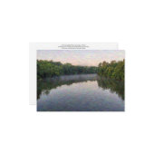 レッドシダーリバー ノートカード (正面/裏面インサイチュ)