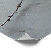 レッドシダー自然エコアート彫刻中心 ポスター (角)