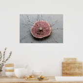 レッドシダー自然エコアート彫刻中心 ポスター (キッチン)