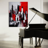 レッドシティー枠アートポスター ポスター