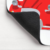 レッドシトロエン2 CVマウスマット マウスパッド (コーナー)