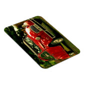 レッドシトロエン2CV マグネット (右側)