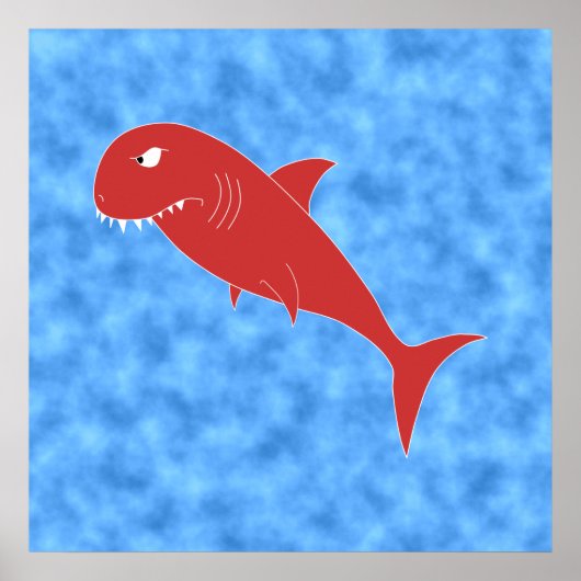 レッドシャーク。 ポスター (正面)