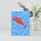 レッドシャーク。 ポストカード (スタンド正面)