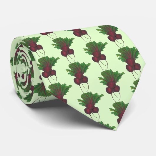 レッドシュガーベットバンチガーデンベジタブルビーガングルメ ネクタイ (ロール)