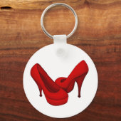 レッドシューズキーチェーン キーホルダー (正面)