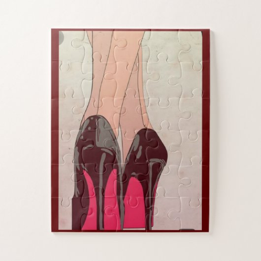 レッドシューズパズル ジグソーパズル (縦)