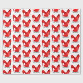 レッドシュー誕生日 ラッピングペーパー (フラット)