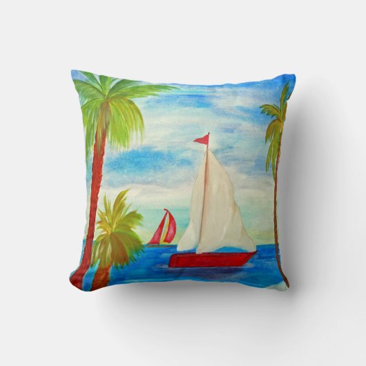 レッドシルボーツ装飾用クッション クッション (正面)