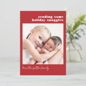 レッドシンプルと救助がスナグルズを送る シーズンカード (スタンド正面)