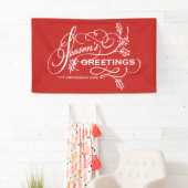 レッドシーズンズグリーツフエレガントリッシュホリデー 横断幕 (インサイチュ)