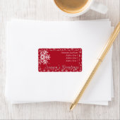 レッドシーズンズグリーティング住所 シール (インサイチュ)