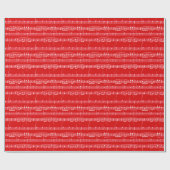 レッドシート音楽 ラッピングペーパー (フラット)