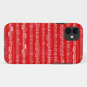 レッドシート音楽 Case-Mate iPhoneケース (裏面(横))