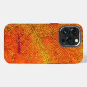 レッドシー・シーグレープの葉 iPhoneケース (裏面横)