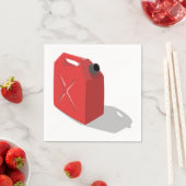 レッドジェリカン紙ナプキンス スタンダードカクテルナプキン (インサイチュ)