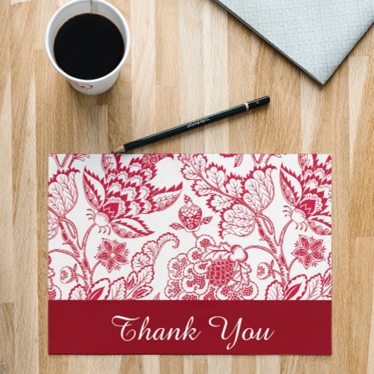 レッドジャコビーンプリントありがとう