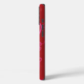 レッドジャジーiPhoneケース Case-Mate iPhoneケース (裏面 / 左)