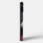 レッドジュエリードユニコーンファンタジーアート Case-Mate iPhoneケース (裏面 / 右)