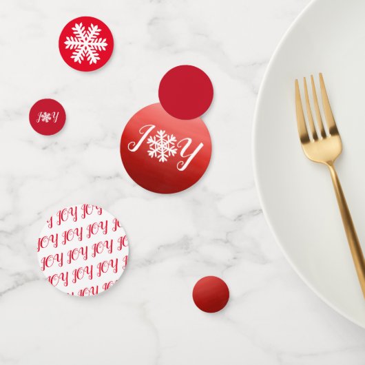 レッドジョイ雪の結晶 コンフェッティ (グループ)