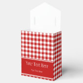 レッドジンガム&モノグラムフープバッグ フェイバーボックス (オープン)