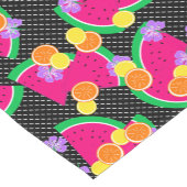 レッドスイカイエローレモン熱帯産 ショートテーブルランナー (コーナー)