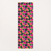 レッドスイカイエローレモン熱帯産 ヨガマット (正面)