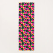 レッドスイカイエローレモン熱帯産 ヨガマット (裏面)