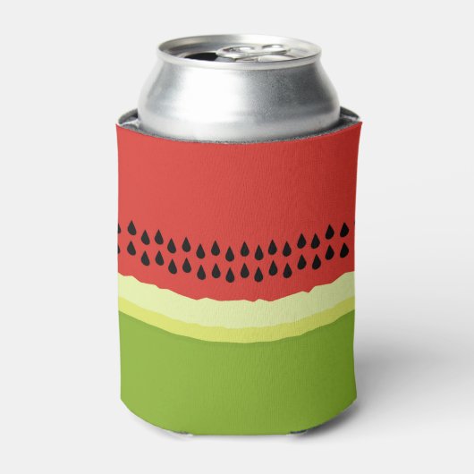 レッドスイカスライスクーラーボックス 缶クーラー (缶正面)