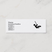 レッドスインガー通話カード スキニー名刺 (正面)