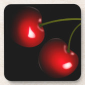 レッドスウィートさくらんぼ コースター (正面)