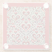 レッドスウィートハート ガラスコースター (裏面)