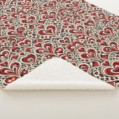 レッドスウィートハート シェルパブランケット (3/4)