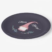 レッドスウェーデン格言ホリデー紙プレート ペーパープレート (アングル)