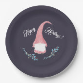 レッドスウェーデン格言ホリデー紙プレート ペーパープレート (正面)