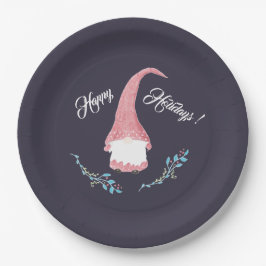 レッドスウェーデン格言ホリデー紙プレート ペーパープレート