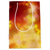 レッドスカイアットナイトファイア銀河系誕生日抱き枕 ミディアムペーパーバッグ (正面)