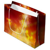 レッドスカイアットナイトファイア銀河系誕生日抱き枕 ラージペーパーバッグ (正面アングル)