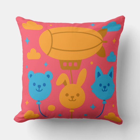 レッドスカイパレード クッション (正面)