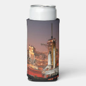 レッドスカイ宇宙シャトルアトランティス打ち上げ スリム缶クーラー (Seltzer正面)