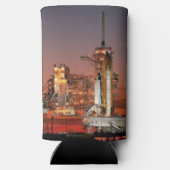 レッドスカイ宇宙シャトルアトランティス打ち上げ スリム缶クーラー (裏面)
