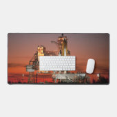 レッドスカイ宇宙シャトルアトランティス打ち上げ デスクマット (キーボード&マウス)