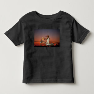 レッドスカイ宇宙シャトルアトランティス打ち上げ トドラーTシャツ
